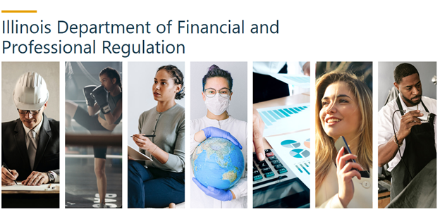Illinois Department of Financial and Professional Regulation reference image related to esthetician licensing and professional regulation.