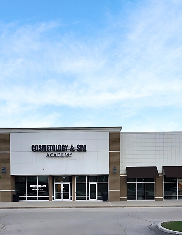 Cosmetology & Spa Academy campus in Illinois, a professional cosmetology school offering esthetics, makeup, barbering, and beauty career training.